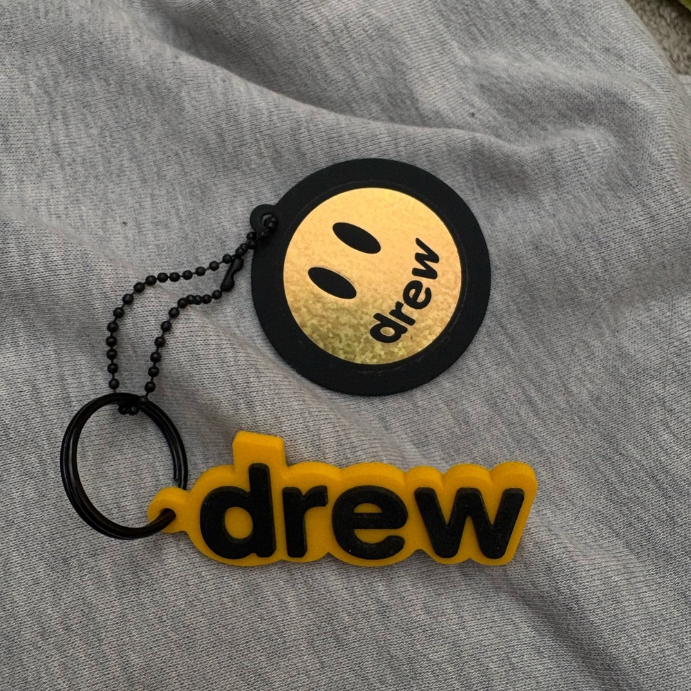 DrewHouse Yellow and Black Keychain